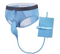 Urinoir portable pour homme - Sac urinoir réutilisable en silicone, idéal pour une utilisation debout, les soins de démence et d'incontinence, capacité de 1000 ml