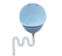 Urinoir portable pour les hommes - Diverteur d'urine sans eau, entonnoir de pipi mural | Accessoire de toilettes de camping en plein air pour RV, Van, Tiny House et Off-Grid Living with Easy Installat