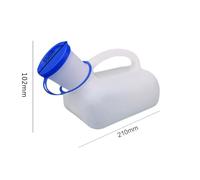 Urinoir Portable - Récipient Urinaire 1L Avec Bouchon Entonnoir,Grande Capacité Antifuite Portable pour Camping Randonnée Pêche Voyage