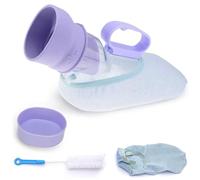 Urinoir portable unisexe, bouteille d'urine anti-déversement, toilettes d'urgence for patients, personnes âgées, voyage, extérieur(Men)