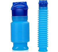 Urinoir Portable Urinoire Rétractable 750ML Urinoirs d'urgence Mini Toilette pour Camping Voyage Extérieur et Voiture