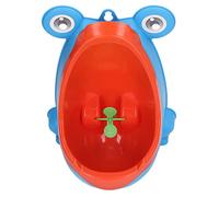 Urinoir pour Enfants avec Moulin à Vent à Cible Amusante Urinoir D'entraînement Mural Mignon pour Garçons Tout-petits Palstic avec 2 Ventouses (Bleu)