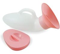 Urinoir pour femmes, Bouteille d'urine féminine de 1000 ml avec couvercle, récipient anti-fuites