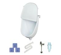 Urinoir Pour Garage | Dispositif Murale De Dérivation D'Urine Pour Extérieur - Urinoir Anti-Débordement Avec Couvercle Pour Garçons Camping Camping-Car Garage Toilette Extérieure