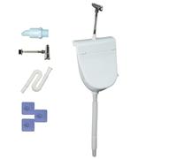 Urinoir Pour Garage, Dispositif Murale De Dérivation D'Urine Pour Extérieur, Urinoir Anti-Débordement Avec Couvercle Pour Garçons Camping Camping-Car Garage Toilette Extérieure