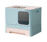 Urinoir Pour Les Chats, Toilettes Pour Chats | Boîte De Sable Pour Les Types De Tiroirs - Plateau De Sable Pour Chats Avec Capuche Antisisalpadura, Bac À Sable Pour Le Contrôle Des Odeurs Faciles À Ne