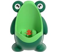 Urinoir pour tout-petits, toilettes d'apprentissage de la propreté, mignon urinoir mural en forme de grenouille pour tout-petits garçons urinoir d'apprentissage de la propreté en PP pour 1 à 8 ans