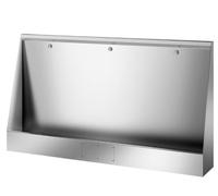 Urinoir Public Delabie poli 1800x1020x300mm Inox poli Acier 130320