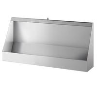 Urinoir Public Delabie poli 555x1200mm Inox poli Acier 130100