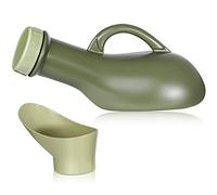 Urinoir unisexe pour incontinence - Bouteille d'urine portable - Grand récipient pour le camping, la voiture, les voyages, les embouteillages - 1 l