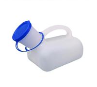 Urinoir unisexe pour voiture - Urinoir pot récipient pour pipi, urinoir WC femme homme | Bouteille d'urinoir unisexe 1000 ml étanche aux fuites avec couvercle et entonnoir, urinoir femelle