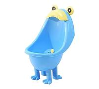Urinoirs d'apprentissage de la propreté pour garçons - Siège d'entraînement de pot de dessin animé grenouille mignonne drôle visant le moulin à vent de cible - 13.7x9x8.2in Fun Frog Debout Honhoha