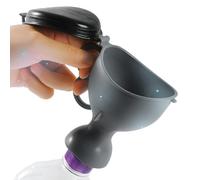 Urinoirs de voyage pour hommes - Portable 10 pouces ABS | Bouteille de voyage anti-éclaboussures pour hommes - Récipient d'urine ergonomique pour crinière crinière seniors camping randonnée road trips
