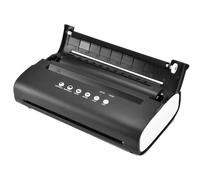 URJWAN Imprimante De Pochoir De Tatouage Portable, Copieur Thermique De Transfert De Tatouage, Mini-Imprimante Enfichable, Coque en MatéRiau Abs, RéDuisant Le Temps De Peinture à La Main,220V