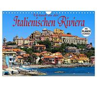 Urlaub an der Italienischen Riviera (Wandkalender 2026 DIN A4 quer), CALVENDO Monatskalender: Von Sanremo bis zur Cinque Terre