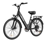 URLIFE E26 Vélo Électrique - Moteur 250W - Batterie 36V13Ah - Pneus26‘’- Vitesse Max 25km/h -Autonomie 80km -Suspension Avant-Noir