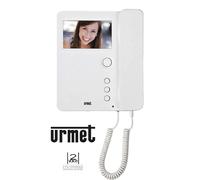 URMET MONITOR MIRO' 2VOICE WHITE COLOUR DISPLAY 4.3'' 1750/1