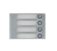 Urmet Alpha Façade 4 boutons gris - 1168/14G