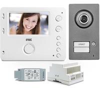 URMET KIT COMPLET DE VIDÉOPHONE COULEUR POUR MAISON INDIVIDUELLE AVEC COMBINÉ