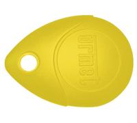 Urmet Badge clé de proximité MEMOPROX/J VIGIK jaune 13,56 MHz gravé IP68 garantie 5 ans