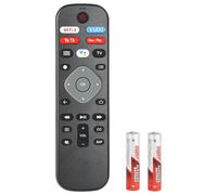 URMT26RST004 Télécommande vocale compatible avec Philips Android Smart TV 65PFL5504/F7 65PFL5604/F7 65PFL5704/F7 Contrôleur de remplacement avec boutons Netflix YouTube et Google Play avec piles