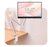 Urmust Support de tablette réglable en hauteur en aluminium avec base en métal rotative à 360°, compatible avec iPad Galaxy Tab Kindle de 4,7" à 18,5", rose