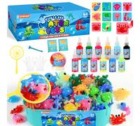 URMYWO Aqua Gelz Set, 3D Magic Water Elf avec 12 Aquagels et 10 Moules | Jeux Créatif DIY Favorisant Créativité et Motricité Fine | Activités Manuelles, Jouet Enfant Cadeau Dès 3 Ans