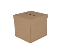 Urne à Décorer "Carton" 20cm Naturel