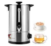 Urne à Eau Chaude Et à Café Commerciale En Acier Inoxydable, 8 L-45 L, Température Réglable De 30 à 110 °c, Distributeur De Chaudière électrique Pour Buffet, Restauration, Fête, Bureau, M 45L/11.8Gal