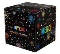 urne carton anniversaire festif multi 20cm noir - générique 9031 0-11 Noir G