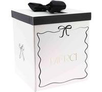 urne carton célébrations black white 21x25cm blanc - générique 97411