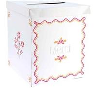urne carton célébrations tutti frutti 21x25x21cm - générique 97677