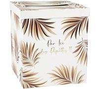 urne carton pépettes tropical party 21x25cm - artifetes 93978