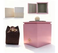 Urne commémorative en bois pour animal de compagnie, fabriquée pour chien ou chat, urne funéraire pour chiens, chats, cadeau de condoléances pour perte, doublure en velours et sac d'emballage en