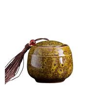 Urne commémorative en céramique colorée pour cendres d'animaux domestiques, pot scellé de 70 ml-500 ml pour la conservation des cendres de chiens, chats et humains(6 x 6 x 5)