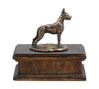 Urne commémorative personnalisée pour cendres de chien - ART-DOG - 24,5x29x21cm - 5L - Grand danois