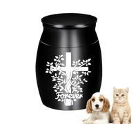 Urne De Crémation Pour Animaux De Compagnie - Conteneur De Cendres Commémoratif Scellé, Urne De Souvenir Décorative Pour Animaux De Compagnie, Pot De Stockage Pour Les Cendres D'anmaux De Com