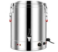 Urne de restauration en acier inoxydable 40 L - Distributeur d'eau chaude avec contrôle de la température pour cafés, bureaux, usage domestique - Capacité de 50 l