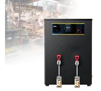 Urne d'eau commerciale avec température réglable, chaudière de comptoir, options de robinet simple/double/triple, chauffage rapide pour cafés et bureaux à fort trafic