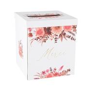 Urne décorative - 73 - Carton - Bohème chic - 21x25cm