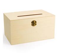 Urne décorative - GRAINE CRÉATIVE - Bois - 24x14x16 cm - Personnalisable - Mixte