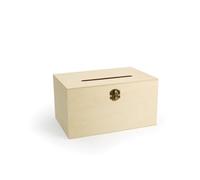 Graine créative – Urne en bois – 24 x 14 x 16 cm