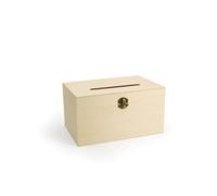 Graine créative – Urne en bois – 24 x 14 x 16 cm