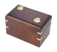 Urne en bois pour animaux de compagnie, boîte à cercueils offrant durabilité et protection étanche pour leur conservation, boîte à mémoire d ' animal de compagnie pour chiens, cendres, urnes