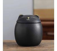 Urne en céramique pour Animaux de Compagnie - Urnes pour Cendres de Chien avec Empreintes de Pattes - Urnes pour Animaux de Compagnie pour Chats et Chiens - Souvenir de Cendres de Chien - Bo