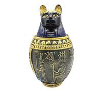 Urne funéraire creuse pour chien - 12,7 x 22 cm - Mémorial en résine gravée