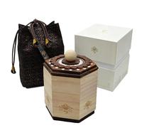 Urne funéraire en bois pour animaux de compagnie pour chiens et chats, urne funéraire pour animaux de compagnie avec mortaise et tenon, boîte commémorative pour animaux de compagnie, sculpture de