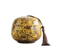 Urne funéraire en céramique faite à la main pour chats, hamsters et cendres humains (style 4)