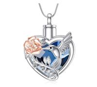 Urne funéraire funéraire pour animal domestique - Collier funéraire créatif avec compartiment pour cendres