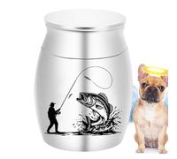 Urne Funéraire pour Animaux | Boîtes À Souvenirs De Crémation pour Cendres De Chiens,Boîte Cercueil pour Chaton Fournitures Crémation Jardin Intérieur Cour Cimetière Animalier